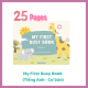 Học liệu - My First Busy Book (Tiếng Anh 25 trang Cơ bản)