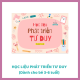 Học liệu phát triển tư duy dành cho bé từ 3-6 tuổi