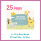 Học liệu - My First Busy Book (Tiếng Pháp 25 trang Cơ bản)