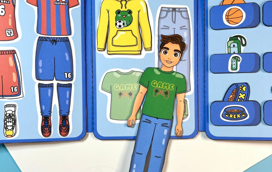 Sport boy doll