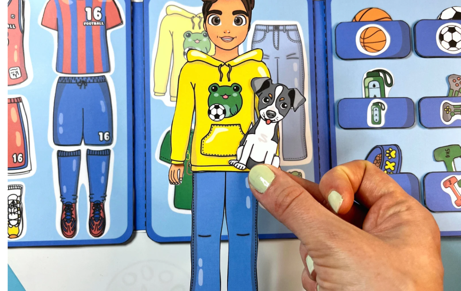 Sport boy doll