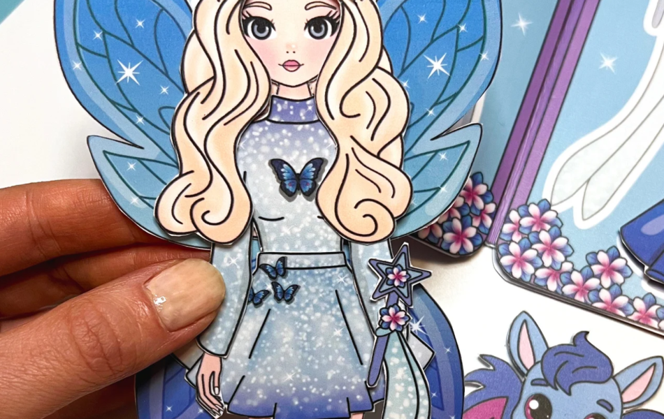  Fairy doll - nàng tiên xanh