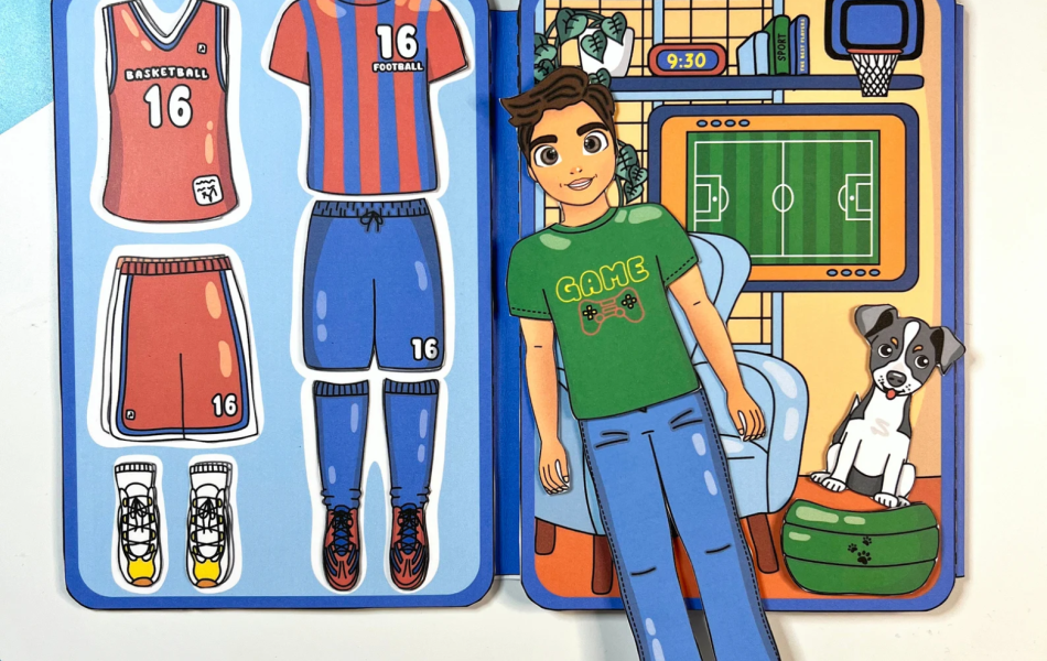 Sport boy doll