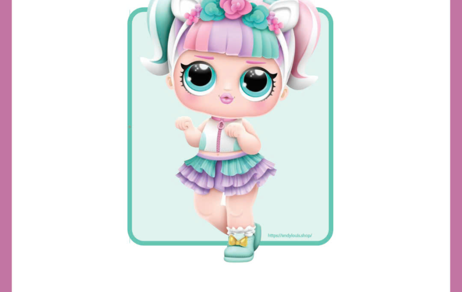 Học liệu búp bê - Xanh