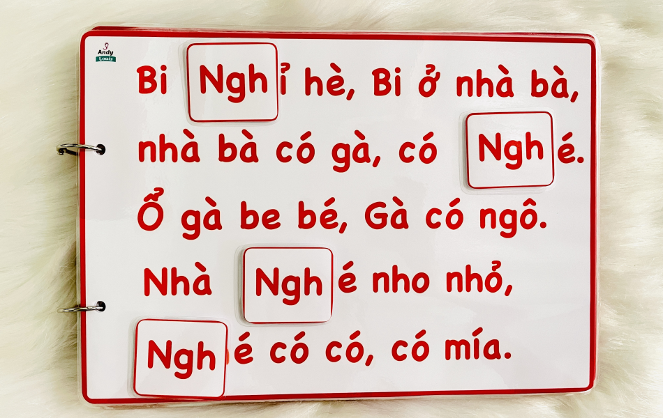 Học liệu - Đánh vần Tiếng Việt tập 3