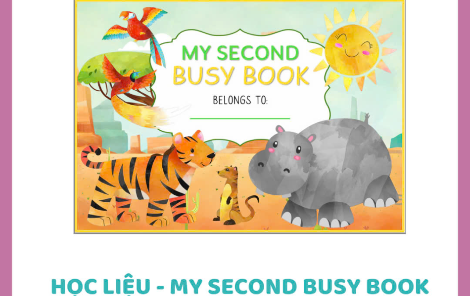 Học liệu - My Second Busy Book