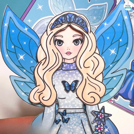  Fairy doll - nàng tiên xanh