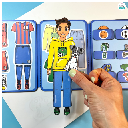 Sport boy doll
