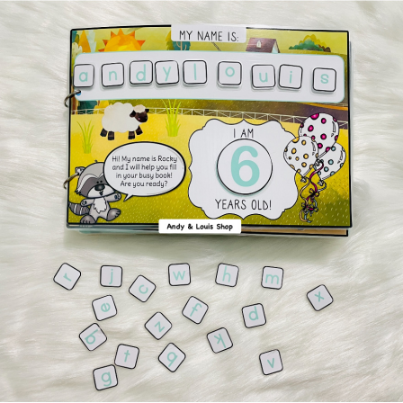 Học liệu - My First Busy Book