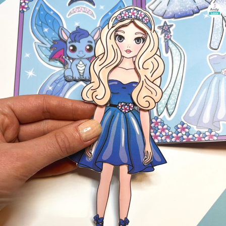  Fairy doll - nàng tiên xanh