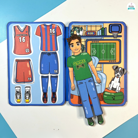 Sport boy doll