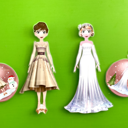 Học liệu Búp Bê - Elsa