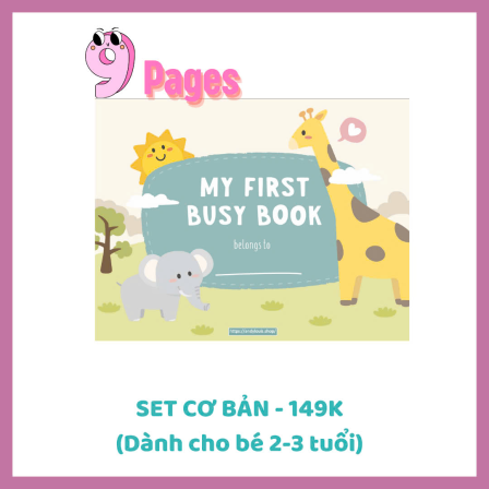 Học liệu cơ bản - set 9 trang