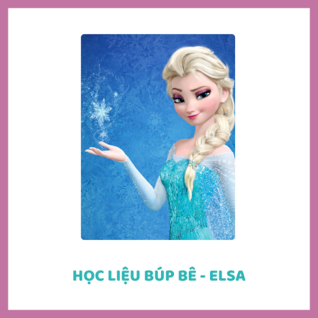 Học liệu Búp Bê - Elsa