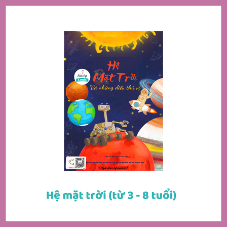 Hệ mặt trời (từ 3-8 tuổi)